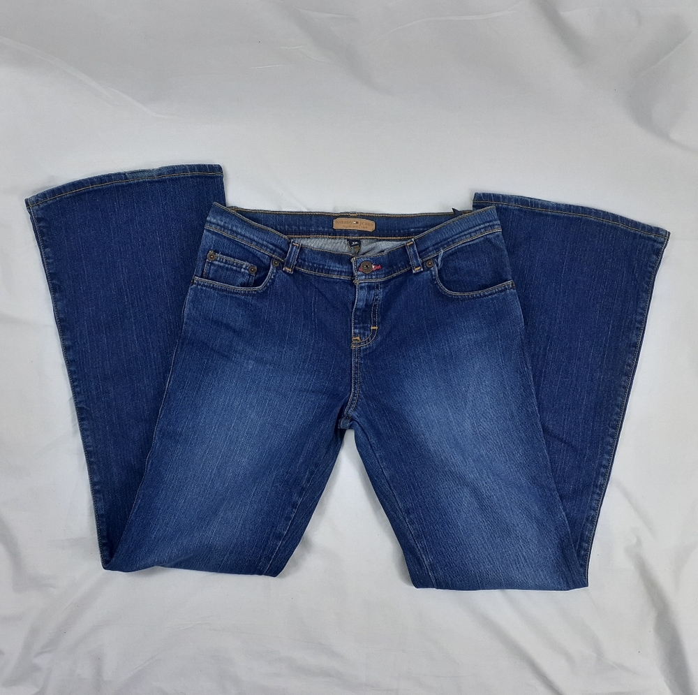 Tommy Hilfiger Junior Size 7 Medium Dark Wash Jeans